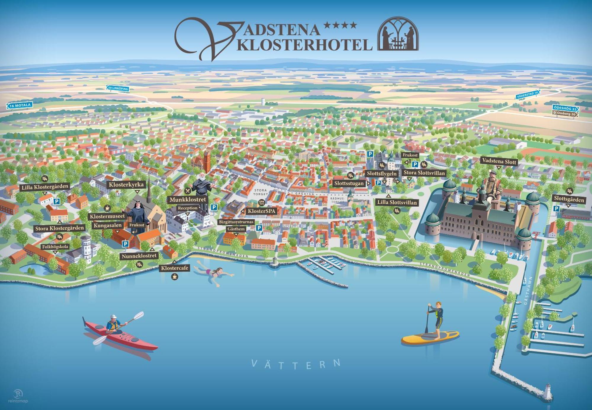 Vadstena Klosterhotell Konferens & Spa エクステリア 写真